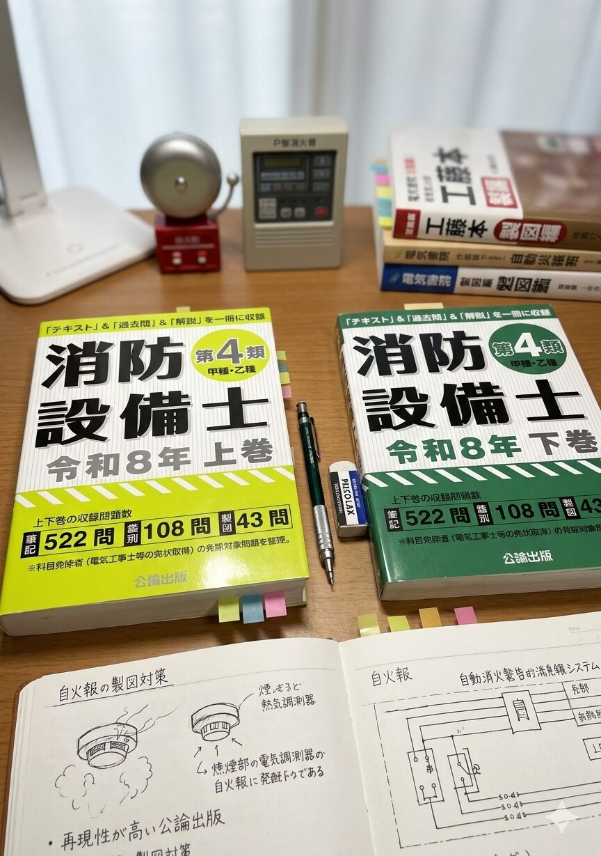 消防設備士 甲種4類 テキスト 問題集