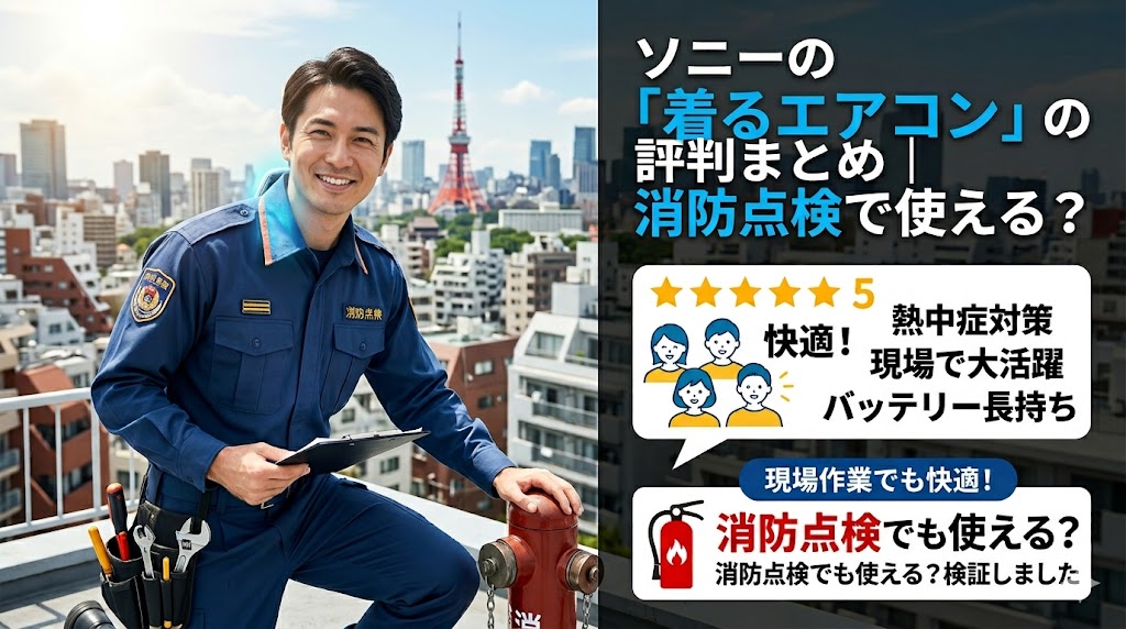 ソニーの「着るエアコン」の評判まとめ