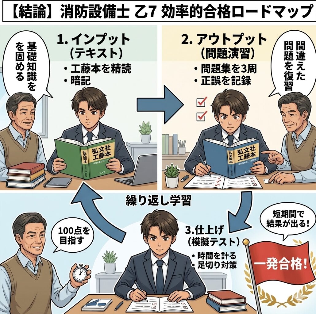 消防設備士 乙7の勉強方法