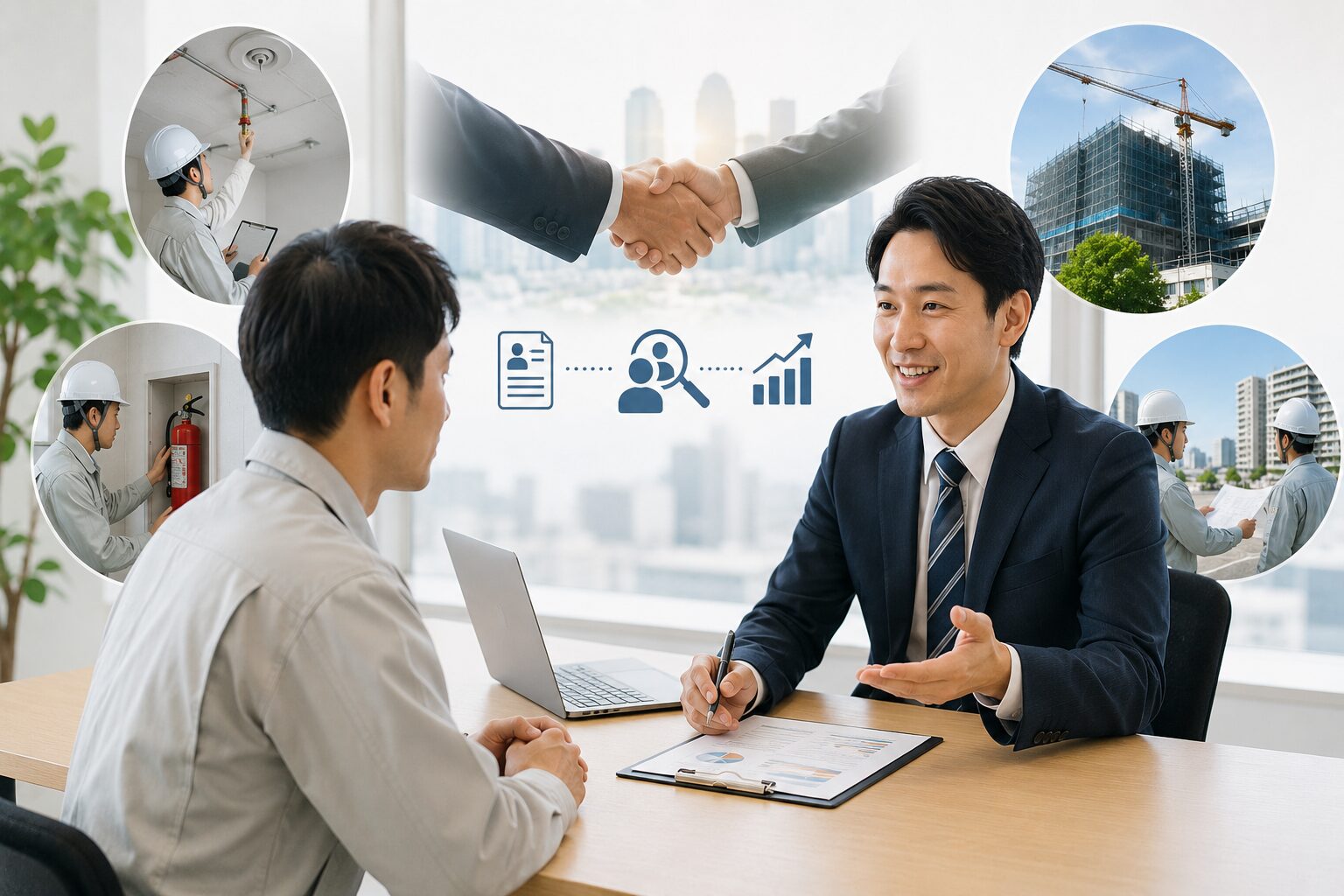 消防設備士経験者におすすめの転職エージェント